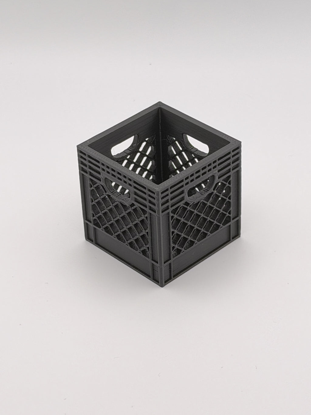 Mini 3D Printed Crates – Small Storage Organizer Bins (Set of 5)