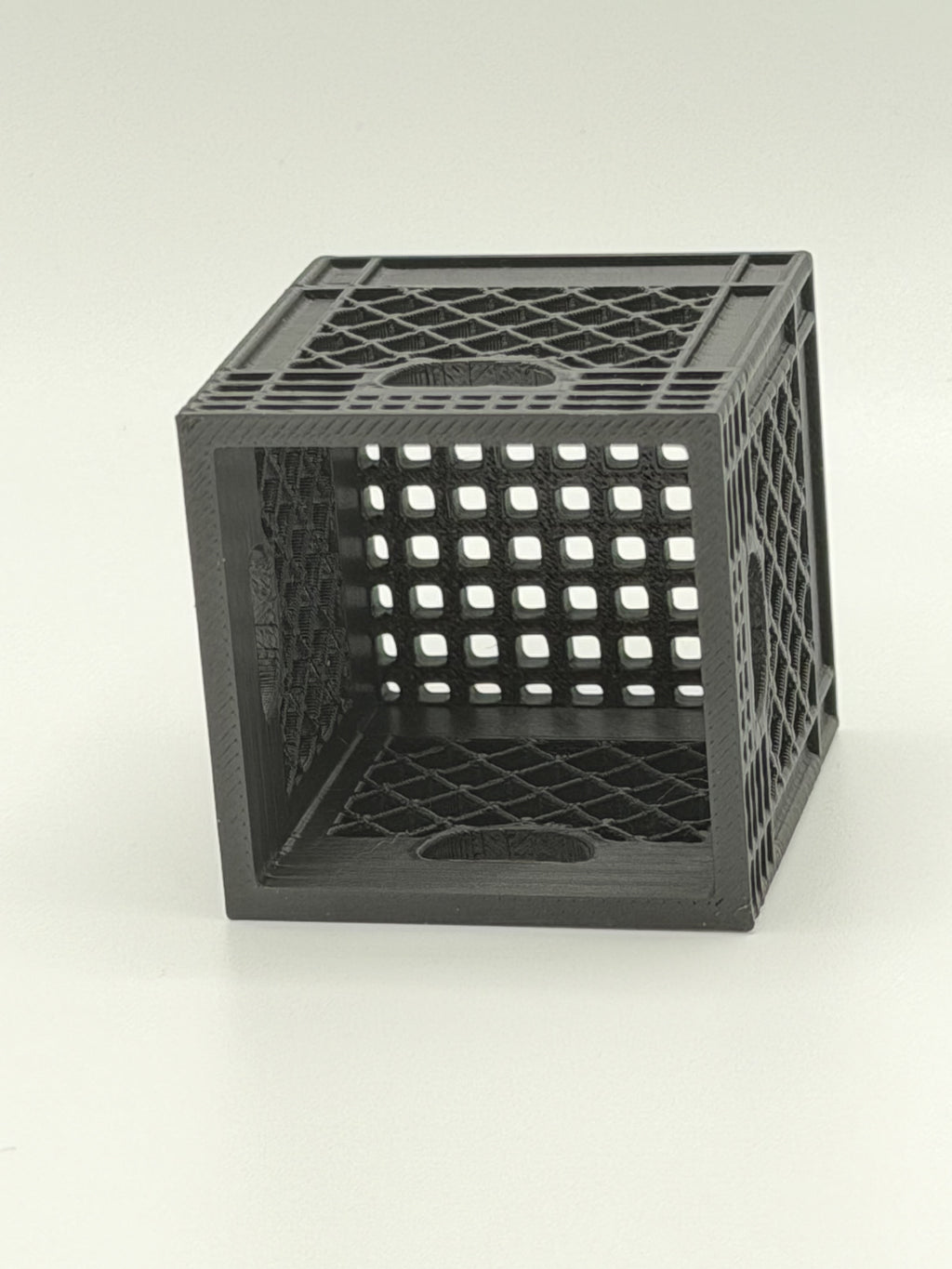 Mini 3D Printed Crates – Small Storage Organizer Bins (Set of 5)