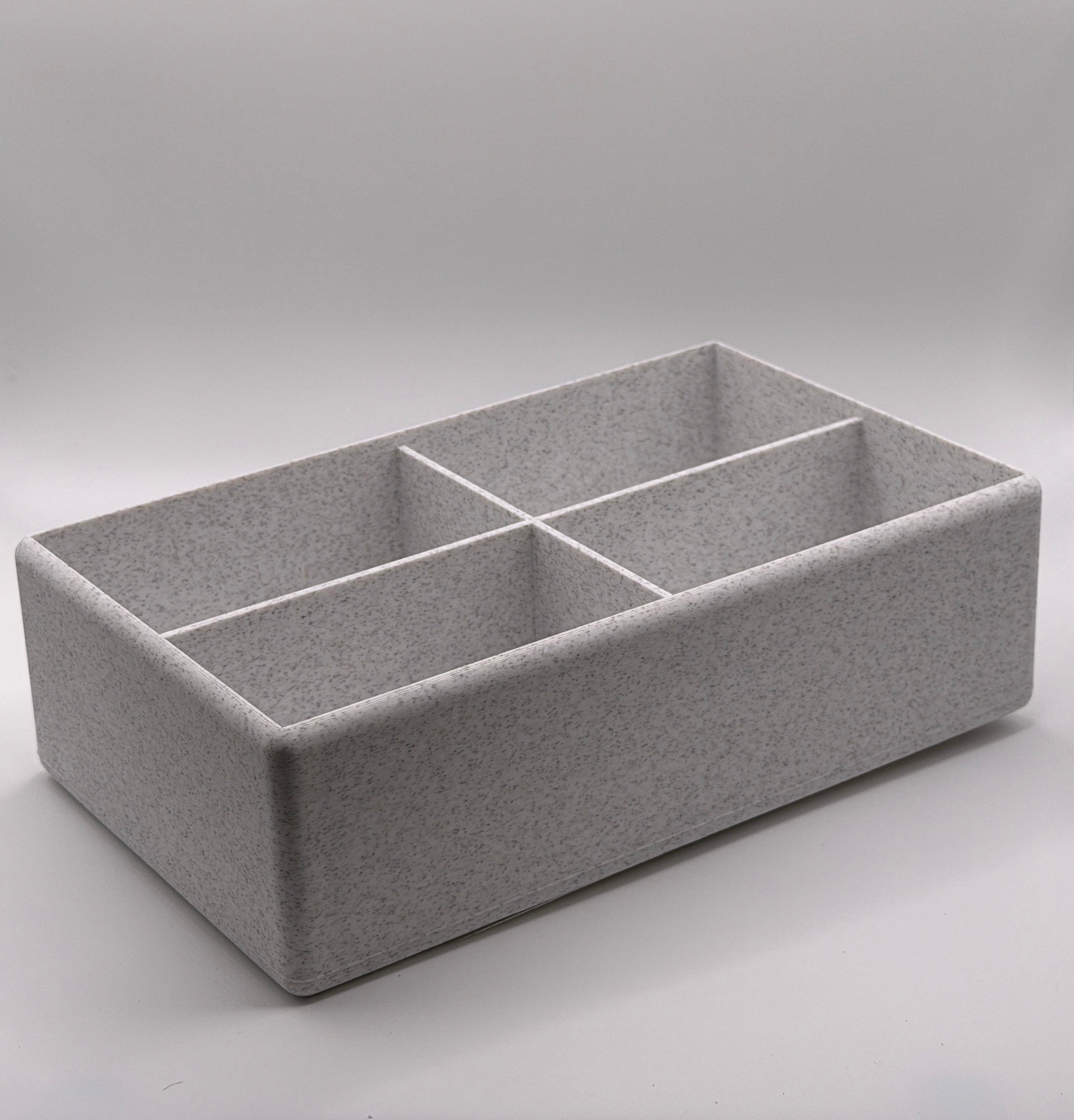 Minimalist 3D Printed Desk Organizer | Office Desk Organizer