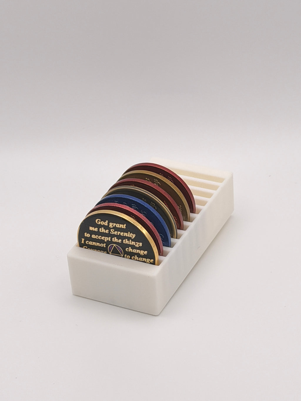 Recovery Coin Holder | Sobriety Chip Organizer